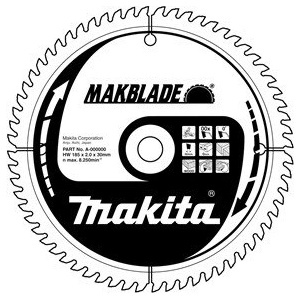 Makita Нож за трион MAKITA за дърво MAKBLADE 190x2.2x20 мм 24 зъба B-08894 (B-08894)