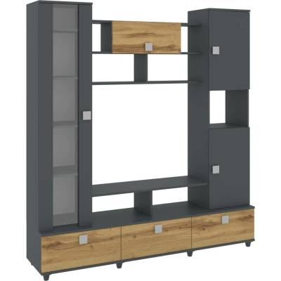 Slevadoma VERONA antracit dub tacho