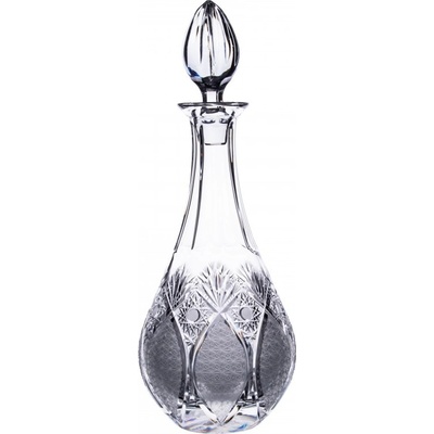 Broušená karafa na víno Bohemia Crystal brus Paříž 750ml
