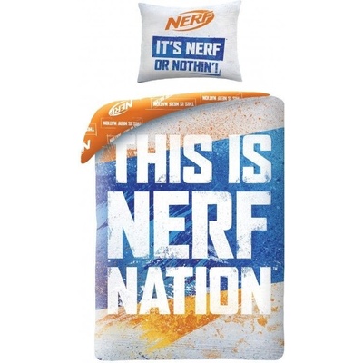Halantex Obliečky Nerf nation Bavlna 70x90 140x200