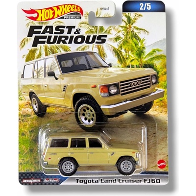 Mattel Hot Wheels Premium Fast and Furious Toyota Land Cruiser FJ60