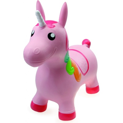 Alltoys 400146 skákacie zvieratko ružový jednorožec