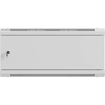 Lanberg rack cabinet 19" wall-mount 4U / 600x450 for self-assembly (flat pack), grey (WF01-6404-00S)