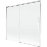 Mexen Rox параван за вана, двукрилен, плъзгащ се, 170 x 150 см, прозрачен, хром (8C9-170-001-01-00)