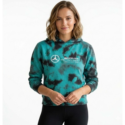 Dámská mikina Mercedes Wmns Mapf1 FW Tie Dye Hoodie Multicolor