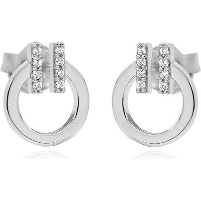 Zlatnictví U Kostela stříbrné náušnice kolečka 594