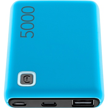 Cellularline Външна батерия Cellularline Power Bank Essence 5000, Цвят Син (PBESSENCE5000B)