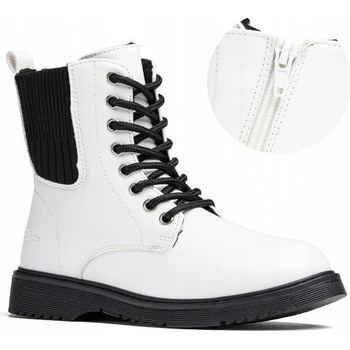 Wojtylko 7ZB23026B dívčí zimní boty bílé