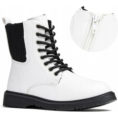 Wojtylko 7ZB23026B dívčí zimní boty bílé