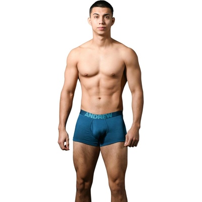 Andrew Christian Pánské boxerky zelené Bespoke Modal