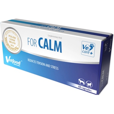 Vetfood For Calm doplňky stravy pro psy a kočky 60 ks