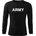 DRAGOWA FIT-T Тениска с дълъг ръкав Army, черна, 160 г/м2 (4537)
