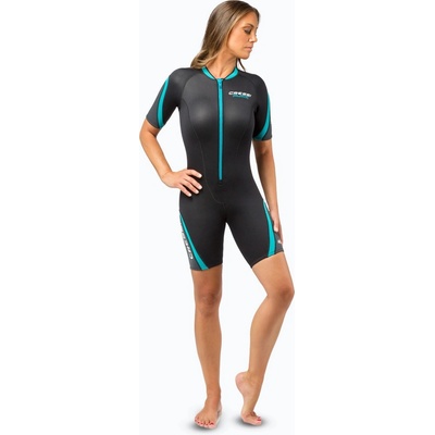 Dámský Cressi Playa Shorty 2.5 mm black/aquamarine