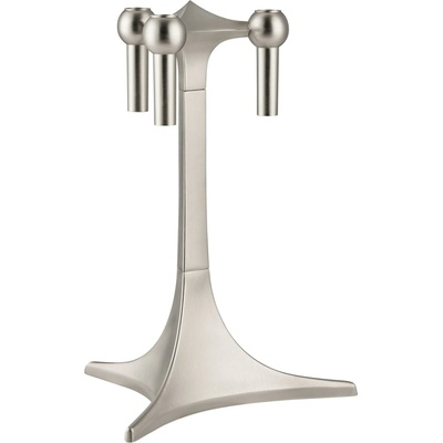 Stoff Nagel Designový svietnik STOFF Nagel Stand Brushed Chrome