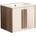 Inter Ceramic Конзолен PVC шкаф ICP 6451, Inter Ceramic, с умивалник, 60x45x50см (6451)