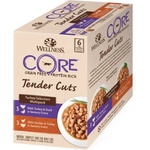 Wellness Core Tender Cuts Пакет с морски деликатеси 6 x 85 г