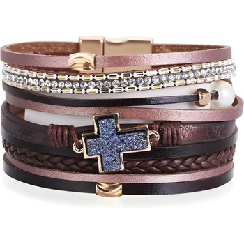 HARAHU Гривна oc-18716 - Тъмно кафяв kp18716 (oc-18716)