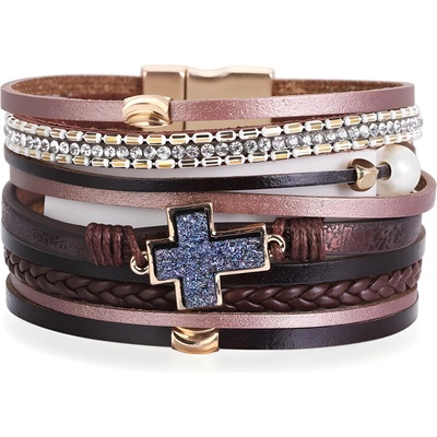 HARAHU Гривна oc-18716 - Тъмно кафяв kp18716 (oc-18716)