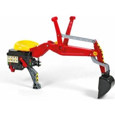 Rolly Toys Багер за трактори Kid, Junior, Farm, X-trac - червено