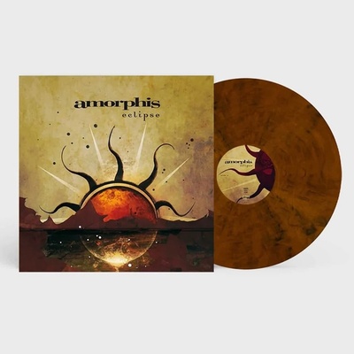 ECLIPSE - ORANGE-BLACK MARBLED LP