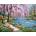 Norimpex - Puzzle Diamant painting: Sakura trees by the river 30x40cm - 1 - 39 piese