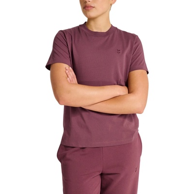 Hummel Hummel Pulse T-Shirt Women vínová