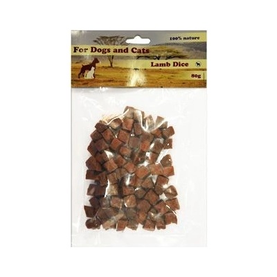 For Dogs and Cats Jahňacie mäso kocky 80 g