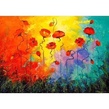 Image 1 of Enjoy - Puzzle Magic Poppies 1000 - 1 000 piese