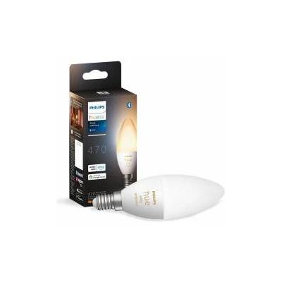 Philips White Ambiance E14 lamp single pack 470, dimmable, warm to cool white light, controllable via app, compatible with Amazon Alexa (Echo, Echo Dot), pack of 1 - 929002294407
