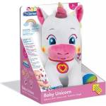 Clementoni Baby Clementoni: Интерактивно плюшено еднорогче - на унгарски език (50566)