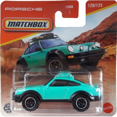 Matchbox 1985 Porsche 911 Rally zelené