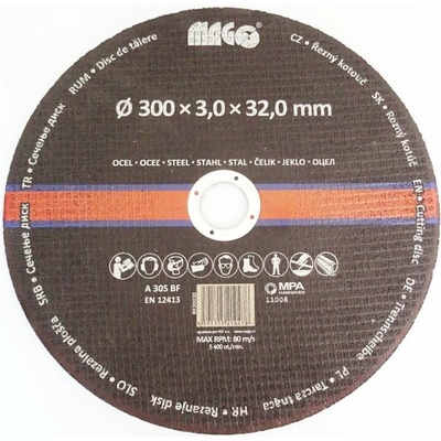 Magg Řezný kotouč 300 x 3,0 x 32,0 mm RK30030