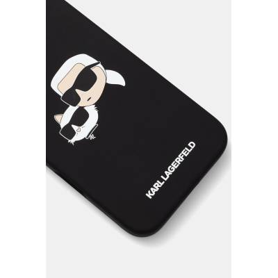 KARL LAGERFELD кейс за телефон iPhone 16 Pro Max (KLHMP16XSKCHPPLK)