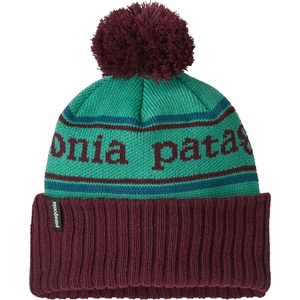 Patagonia Детска зимна шапка (beanie) Patagonia Kid's Powder Town Beanie - Park Stripe: Solo Teal - размер One Size (204-4878-3011)