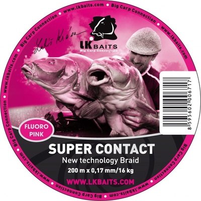 LK Baits SUPER CONTACT Braid 200m 0,17mm 16kg