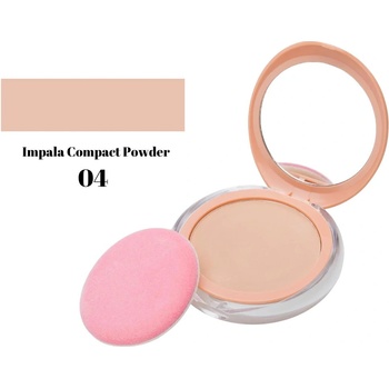 Impala пудра за лице, Антибактериална, Номер 04