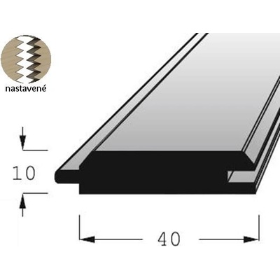 Dřevěná palubka - PAL 4010 /210 nast.