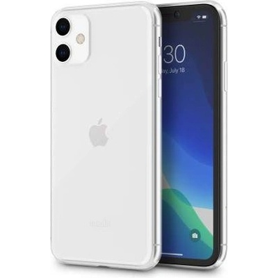 Moshi SuperSkin - тънък силиконов (TPU) калъф (0.35 mm) за iPhone 11 (прозрачен)