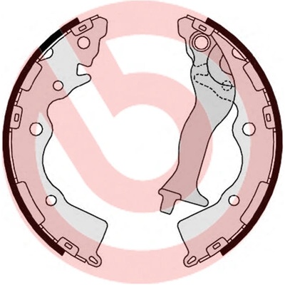 Sada brzdových čeľustí BREMBO S 30 524 (S30524)