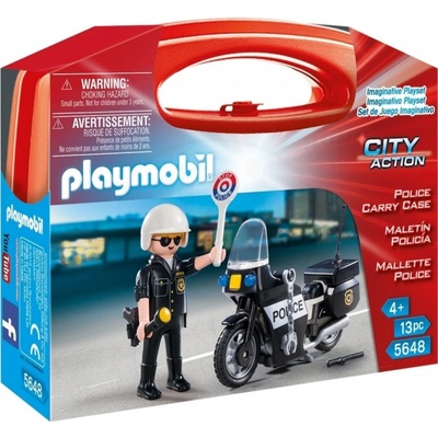 Playmobil 5648 PŘENOSNÝ KUFŘÍK POLICISTA