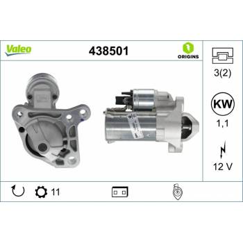 Startér VALEO 438501