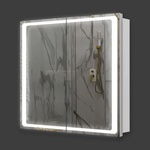 Lidiya Mirror Шкаф Огледало за баня LED осветление и отопление LM Phantom Shine 550×700мм