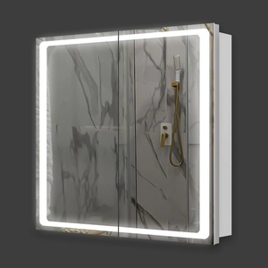 Lidiya Mirror Шкаф Огледало за баня LED осветление и отопление LM Phantom Shine 550×700мм