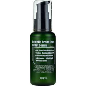 PURITO Centella Green Level Buffet Serum, регенериращ серум за лице с пептиди (8809563100149)