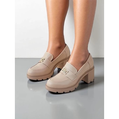Resti Women's heeled moccasins Blascos krémová