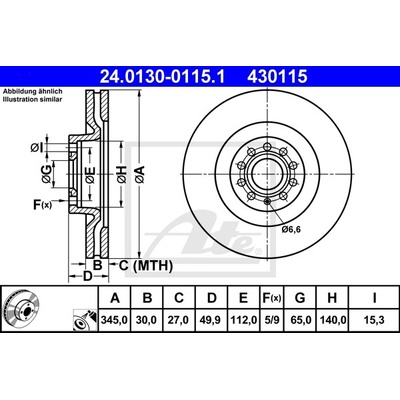 CONTINENTAL TEVES (ATE) 24.0130-0115.1
