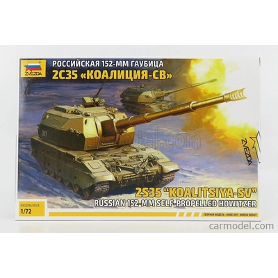 Zvezda Tank 2s 35 Koalitsiya-sv Military 2022 1:72 /