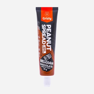 Grizly Arašidový krém s belgickou čokoládou v tube 75 g