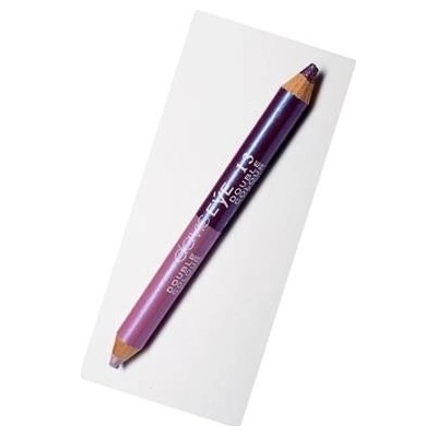 Princessa Davis Eye Double Colour oční stíny v tužce 013 fialová s perletí růžová 6 g