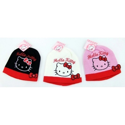 Hello Kitty detská čiapka čierna